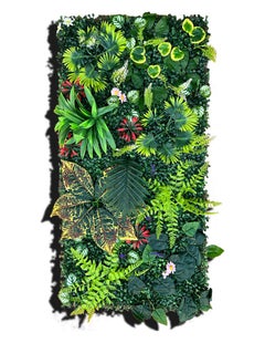 Generic FFD Artificial Plant Wall Hedge Grass Mat 40x60cm, – Greenery Backdrop & Privacy Fence Screen"  - Image 1