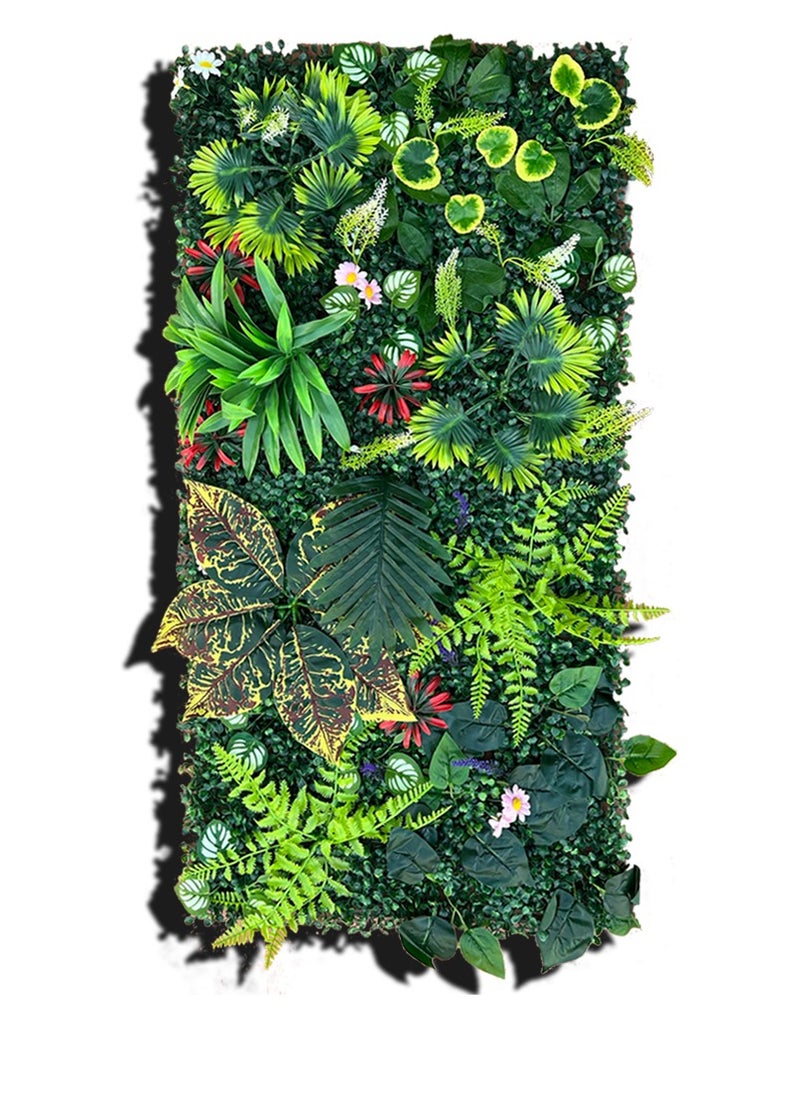 Generic FFD Artificial Plant Wall Hedge Grass Mat 40x60cm, – Greenery Backdrop & Privacy Fence Screen"  - Image 1