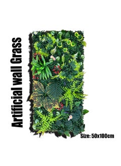 Generic FFD Artificial Plant Wall Hedge Grass Mat 40x60cm, – Greenery Backdrop & Privacy Fence Screen"  - Image 3