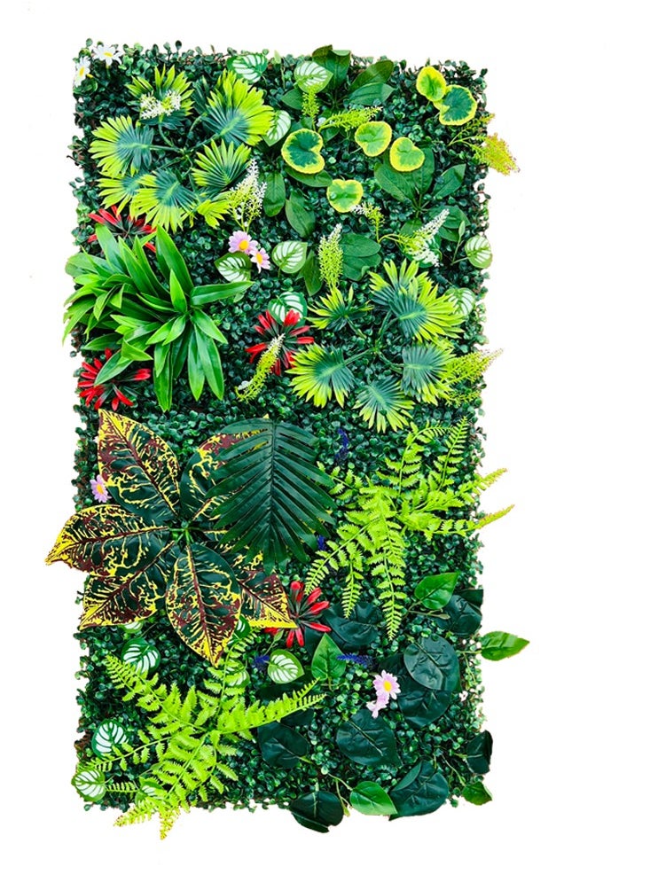 Generic FFD Artificial Plant Wall Hedge Grass Mat 40x60cm, – Greenery Backdrop & Privacy Fence Screen"  - Image 4