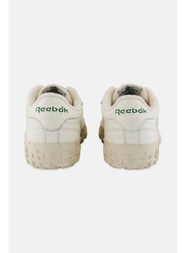 Reebok Men Club C Vibram Lace Up Tennis Shoes, Beige  - Image 2