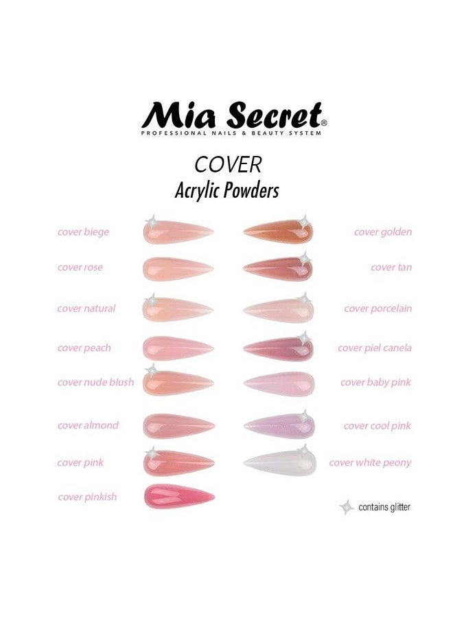 MIA SECRET - Cover Nude Blush Acrylic Powder 4Oz - Image 1