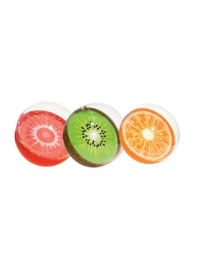 Bestway Inflatable Fruit Beach Ball 46 cm - Colorful Kids Pool Ball for Water Play - 1 Random Piece - Image 2