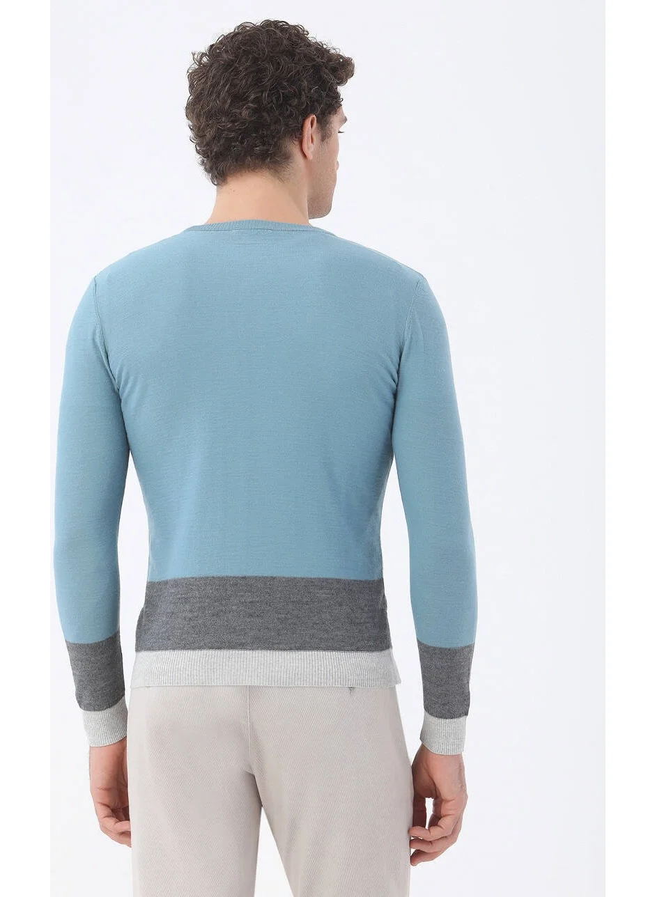 كيب Mint Crew Neck Wool Blend Knitwear