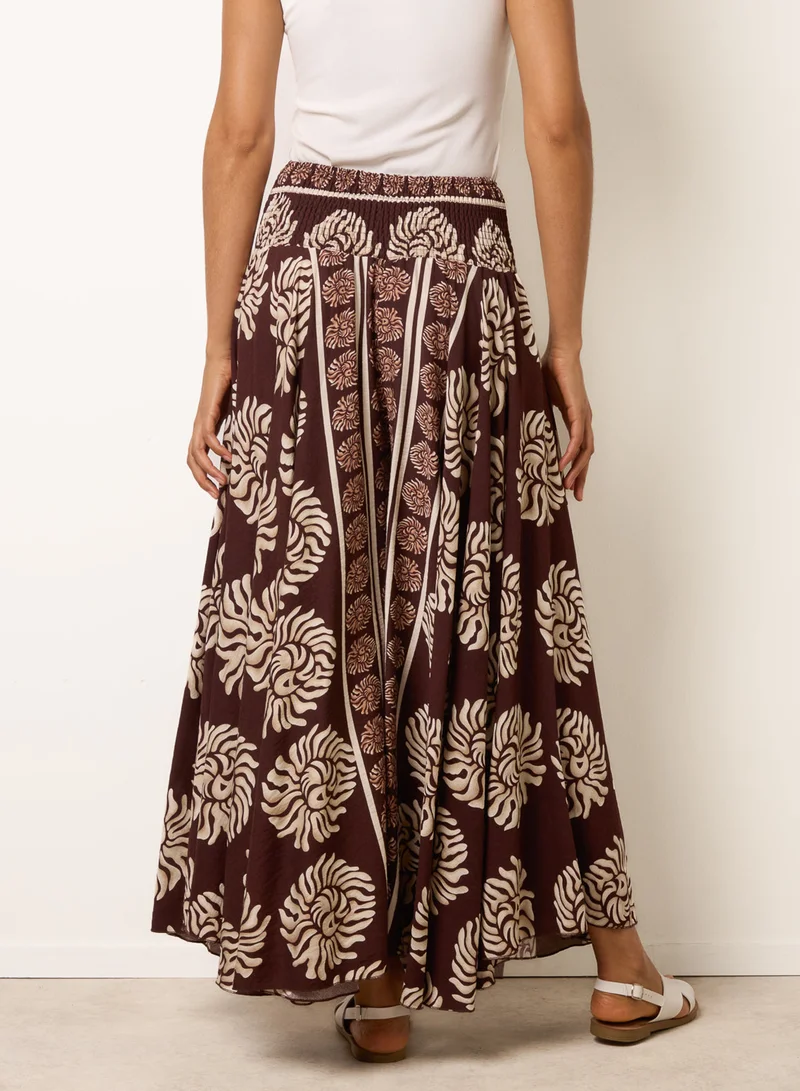 بلو فانيلا Deep Waist Flowy Pants