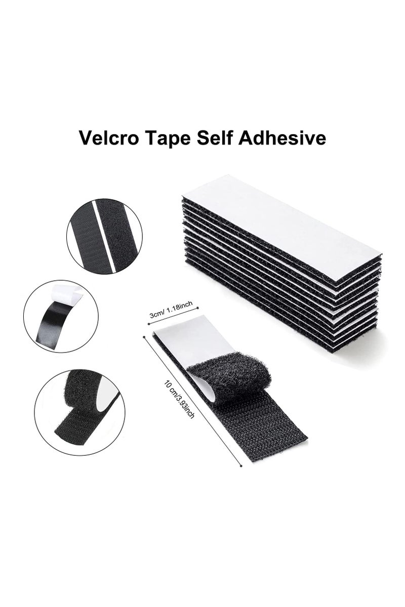 Generic Hook and Loop Strip Tape, Double Side Reclosable, Hook and Loop Strip Tape, Double Sided Sticky Tape,Self Adhesive Sticky - Image 3