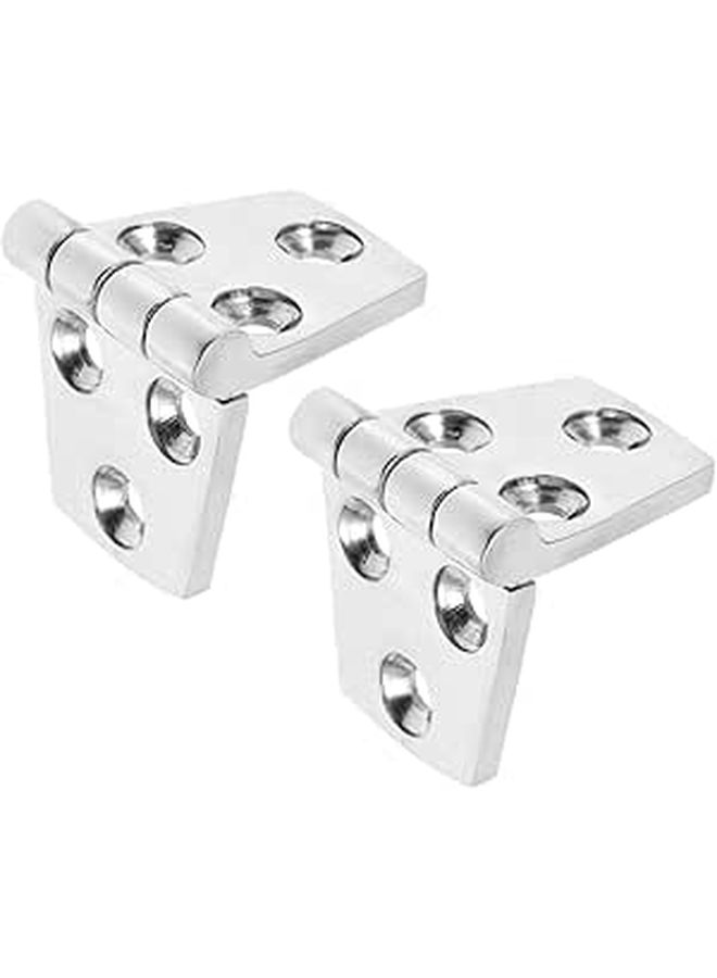 Heavy Duty Stainless Steel Hinges for Camper Door Trailer Hatch Boat Easy Installation - Image 1