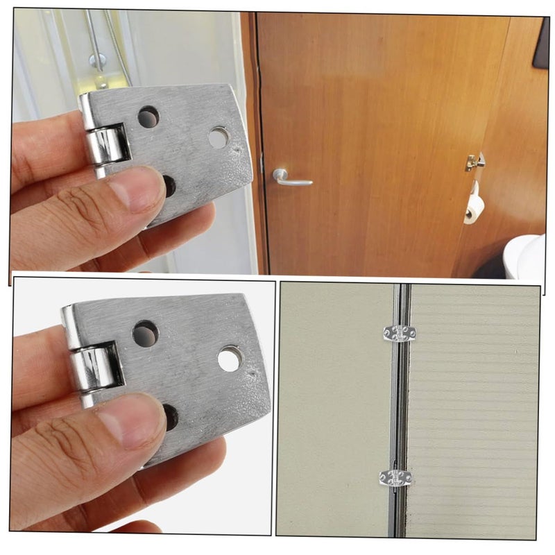 Heavy Duty Stainless Steel Hinges for Camper Door Trailer Hatch Boat Easy Installation - Image 4