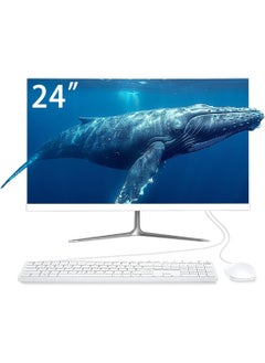 All-in-One 24-Inch 1080p Display, Intel N95 3.4GHz Processor/Windows 10 Pro, 8GB RAM | 256GB SSD/Intel UHD Graphics WiFi, HDMI Desktop Computer Work PC