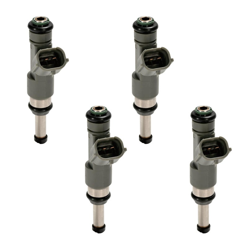Gautory 16600EA00A Fuel Injectors Compatible with Nissan Frontier 20052019 NP300 2020 XTrail 2005 2006 L4 25L Set of 4 Replace 16600EA000 FJ744 - Image 2