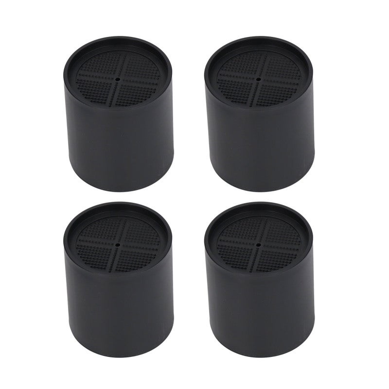 Furniture Risers 4in Height Rise Premium Plastic - Increasing Storage Space Furniture Leg Extender for Home Office Bed Sofa Armchair - Image 5