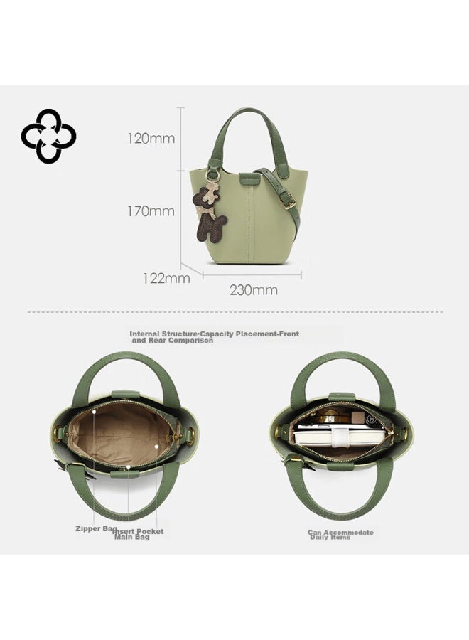 Cassile Women's Handbag, Bucket Bag, Tote Basket, Light Luxury Handheld Crossbody Bag, Birthday Gift For Wife - Image 3