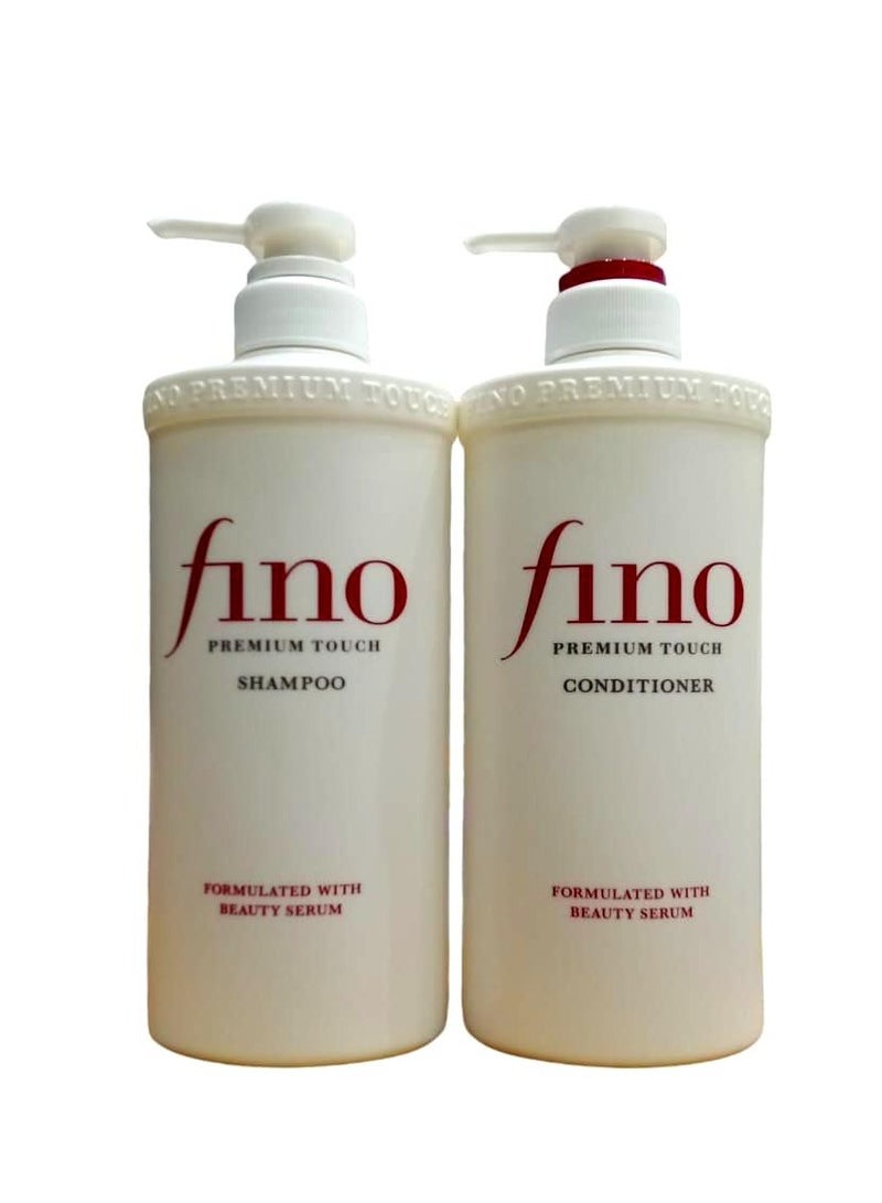 Fino Premium Touch Shampoo 550 ml and  Conditioner 550 ml