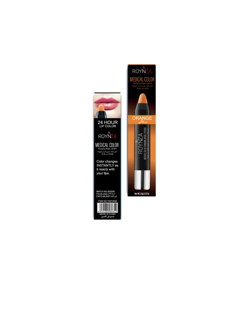 ROYNZA - Magical lipstick in orange color - Image 1