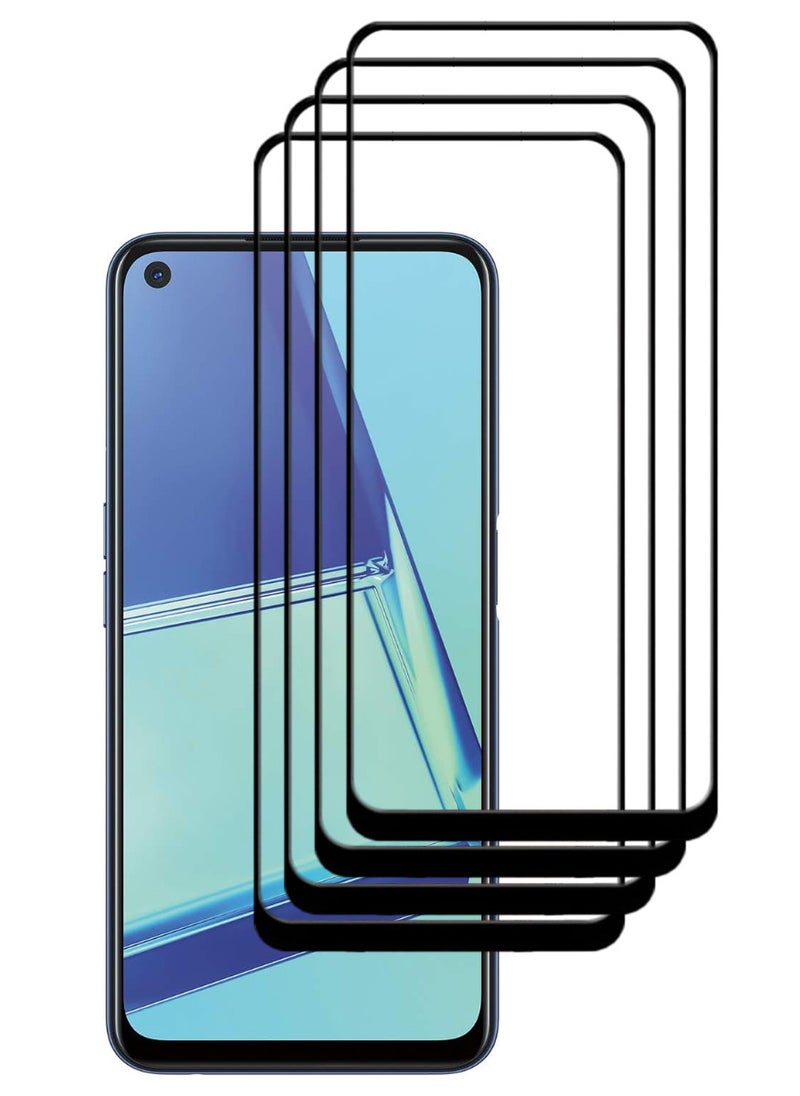 ACLIX 4 Pieces Antistatic ESD Dustproof Premium Quality High Definition Tempered Glass Screen Protector Designed For Oppo A52 - Image 1