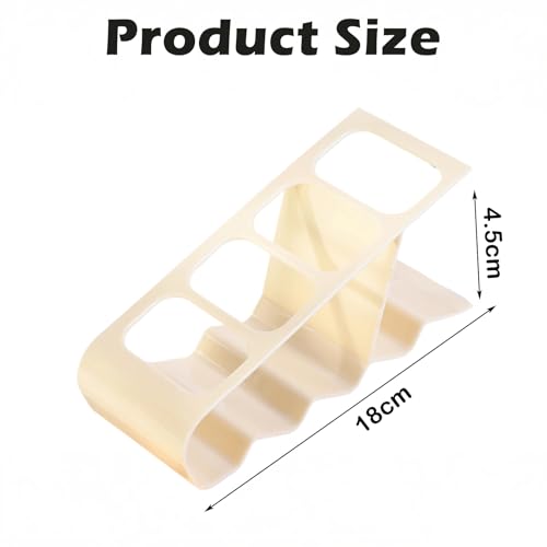 Zytiqt 1Pcs Remote Holder for Living Room, Compact Remote Stand for Home, Tabletop Organizer with Multiple Slots for TV and Media Devices, White - Image 2