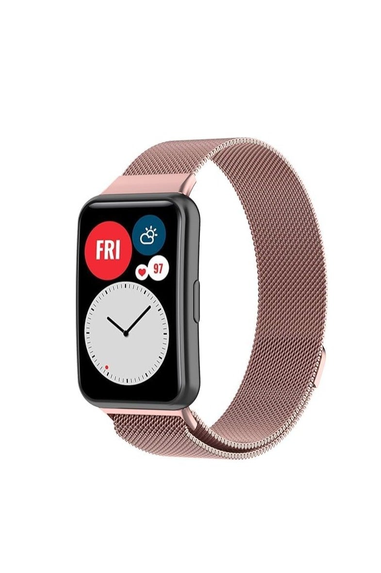 22mm Stainless Steel Metal Strap Compatible with Samsung Galaxy Watch 3 45mm / Gear S3 / Huawei GT3 46mm / GT2E / GT2 Pro/Magic 2 46mm / Amazfit / GTR3 Magnetic Closure - Image 2