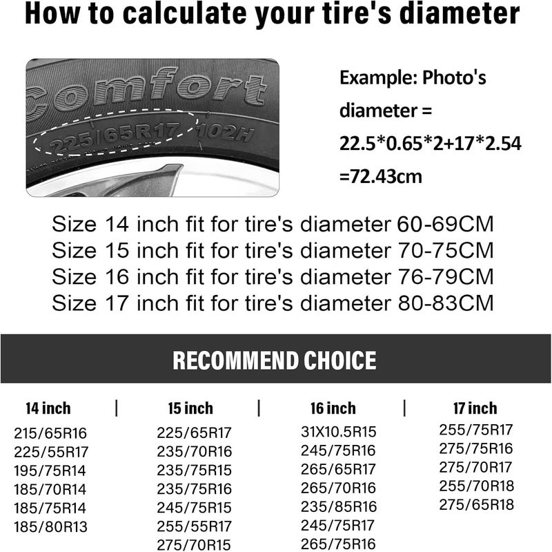 cozipink Abstract Mountains Deer Lake Landscape Spare Tire Cover Wheel Protectors Weatherproof Wheel Covers Universal Fit for Trailer Rv SUV Truck Camper Travel Trailers Accessories 14" 15" 16" 17" - Image 2