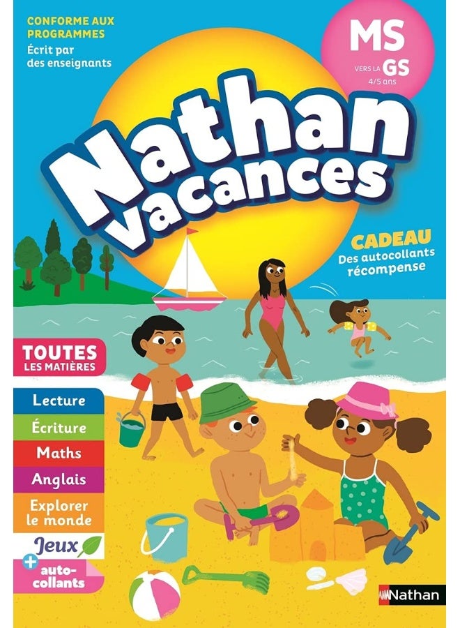 Nathan Vacances Maternelle MS vers la GS 4/5 ans