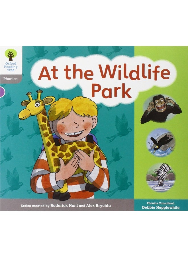 Oxford Reading Tree: Floppy Phonics Sounds & Letters Level 1 More a At the Wildlife Park - Image 1