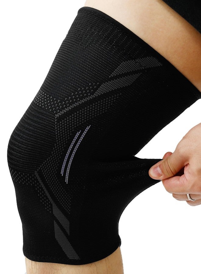 STRAUSS Sports Knee Caps For Women and Men | Knee Support Brace | Knee Cap for Athletes | Includes 1 Knee Support Brace - Image 1
