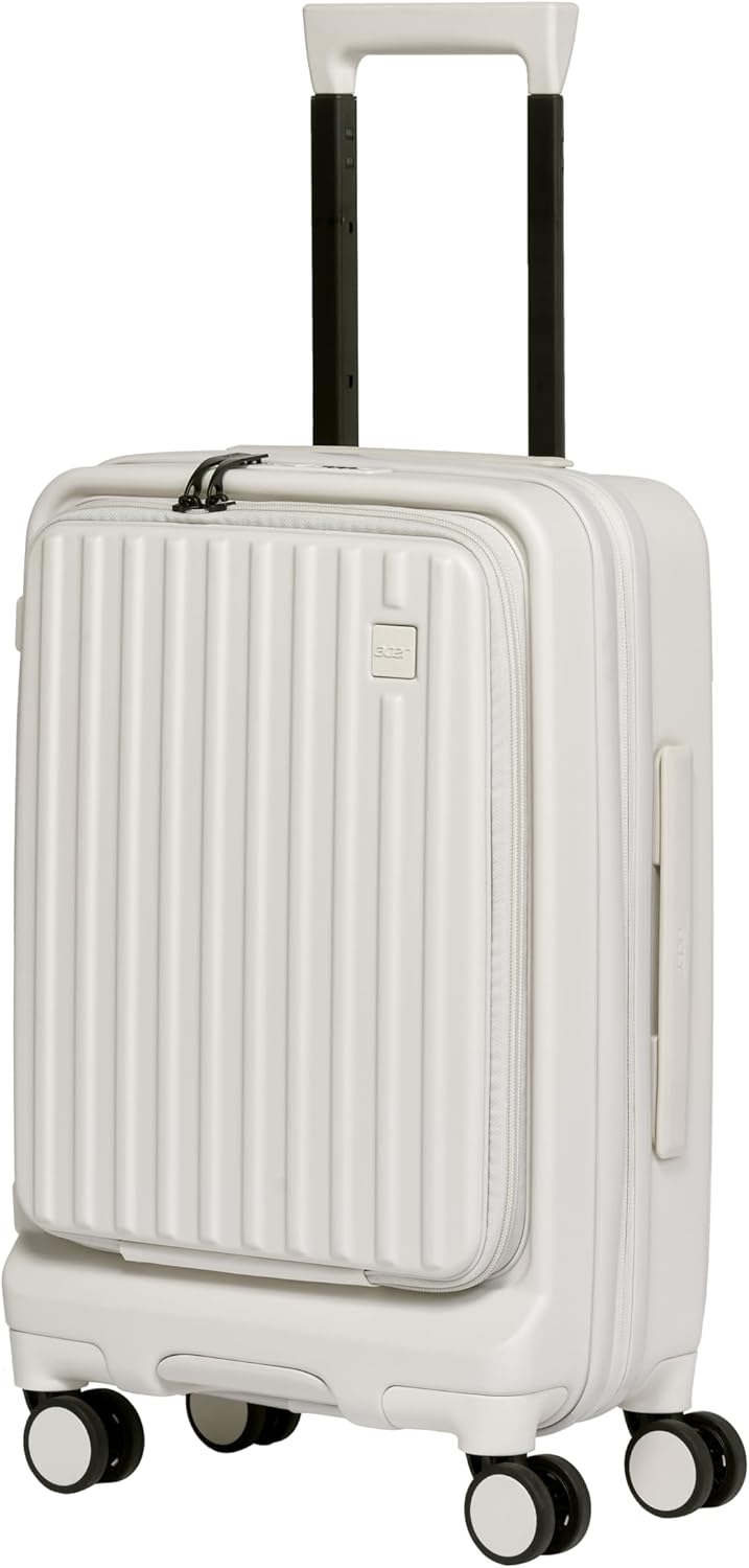 Acer Acer Hardside Expandable Luggage Laptop Bag with Spinner Wheels White - Image 1