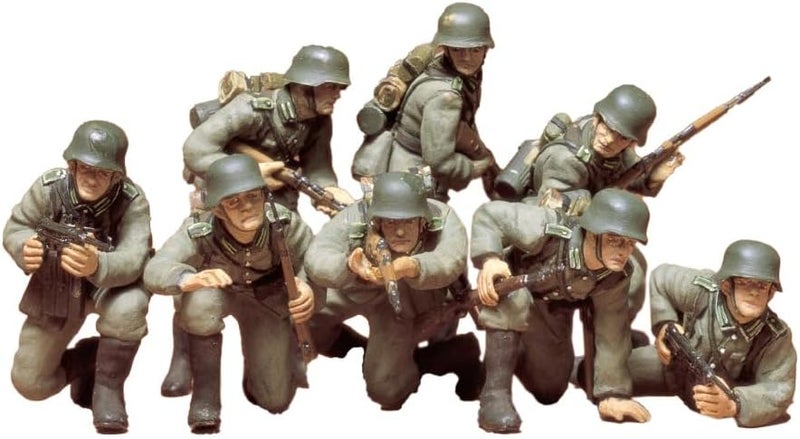 Tamiya 35061 German Panzer Grenadiers Model Kit 1/35 Scale - Image 1