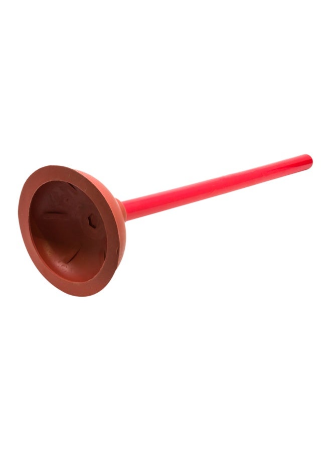 Homesmiths W.C. Rubber Plunger Heavy Duty Toilet Drain Unblocker with Strong Suction Cup, Bathroom Sink & Toilet Cleaner Tool for Clog Removal, Durable Handle Cleaning Accessory - Image 1