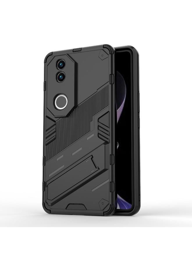 The Bros Case For vivo V50 5G Global Punk Armor 2 in 1 PC + TPU Phone Case with Holder