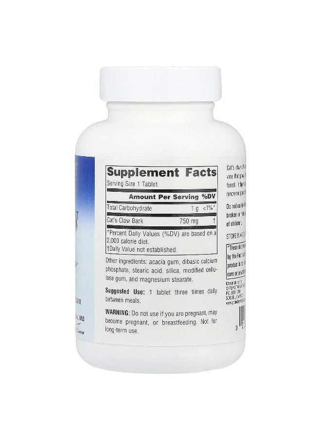 PLANETARY HERBALS Planetary Herbals, Cat's Claw, 750 mg, 90 Tablets  - Image 2