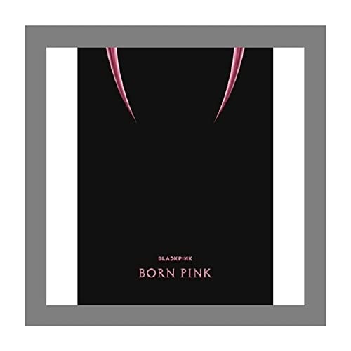dreamus BLACKPINK BORN PINK 2nd Album BOX SET Version CD+Photobook+Accordion Lyrics Paper+Large Photocard+Postcard+Instant Film+Selfie Photocard+Tracking (PINK Version) - Image 1