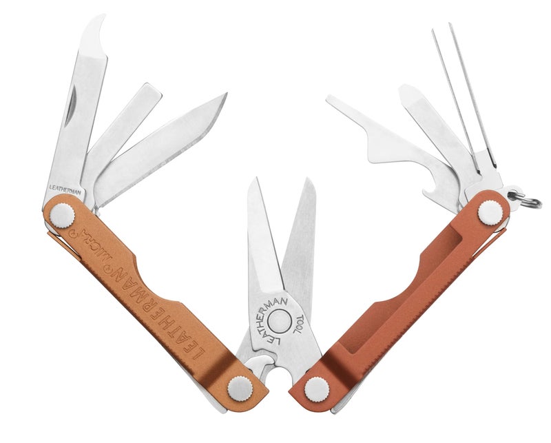 LEATHERMAN, Micra, Keychain Multi-tool with Grooming Tools, Mini Pocketknife for Everyday Carry (EDC), Hobbies & Outdoors, Built in the USA, Pumpkin Spice - Image 2