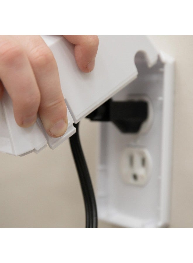 Regalo Home Safety White Outlet Cover Box, Award-Winning Brand, Child Safety, Includes Cover for Outlet or Light Switch, White - Image 4