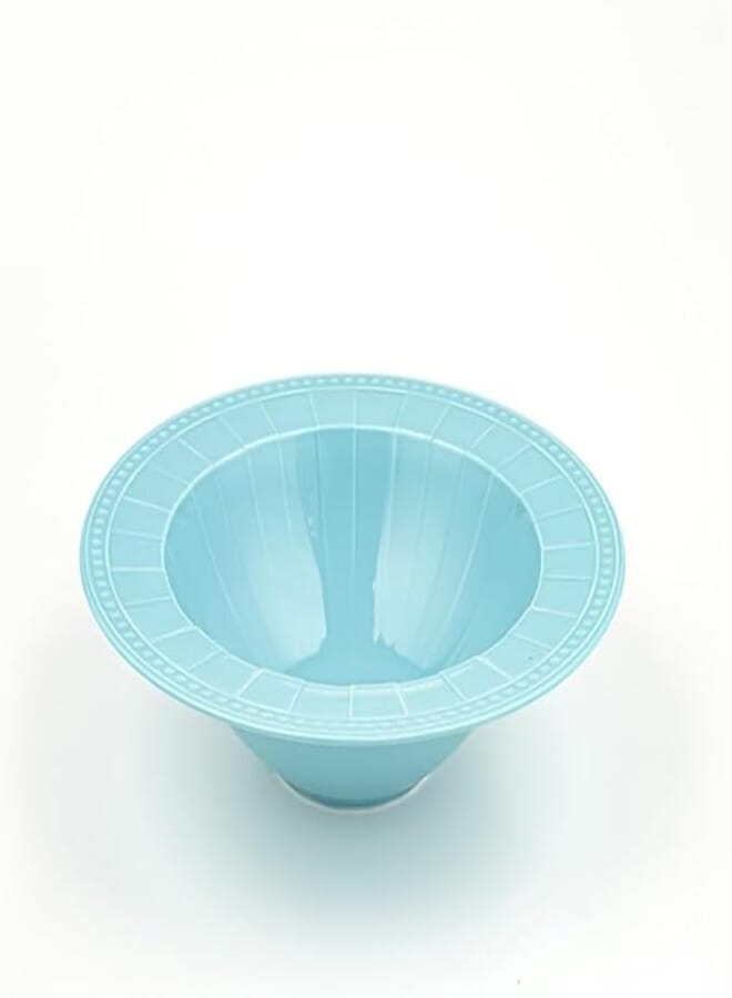 Rosa FM Water Wheel Soup Bowl, Light Blue