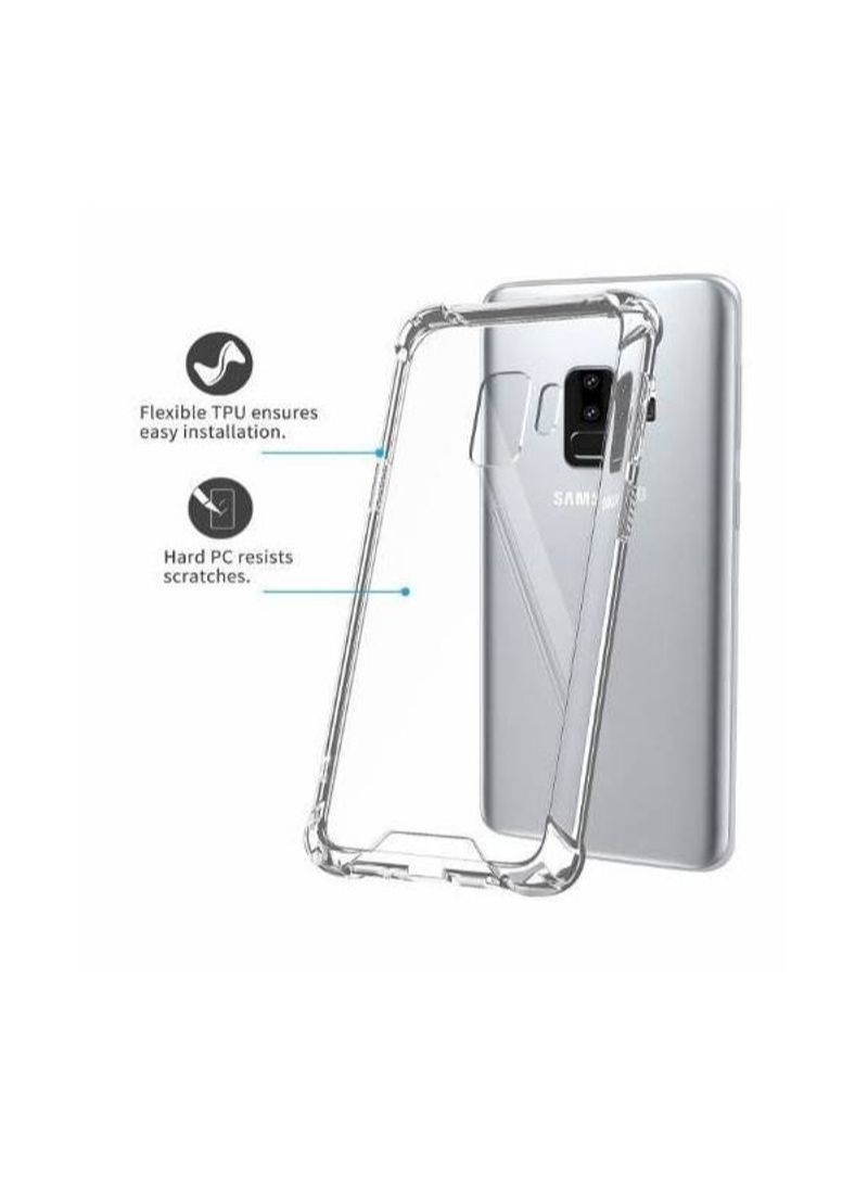 BORTONY Shockproof Cover Case For Samsung Galaxy S9 Clear - Image 2