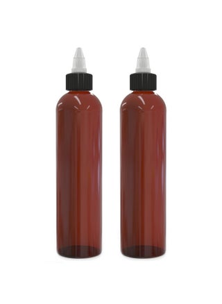 Twist Top Applicator Bottles, 8 Oz, Squeeze Empty Plastic Bottles, Black Nozzle, Bpa-Free, Pet, Refillable, Open/Close Nozzle - Multi Purpose (Amber) - pzsku/Z320DD8F0C272908501D9Z/45/_/1730727367/3a248fbe-1b32-4580-b5d4-3aff622f13f0