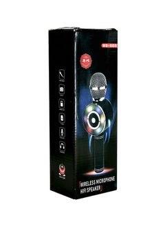 Rahalife Rahalife WS-669 Wireless Microphone Hi-Fi Speaker Disco Light-Assorted  - Image 2