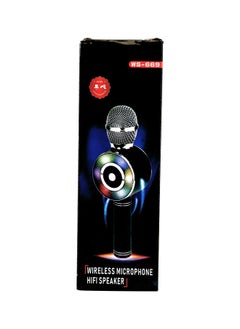 Rahalife Rahalife WS-669 Wireless Microphone Hi-Fi Speaker Disco Light-Assorted  - Image 3
