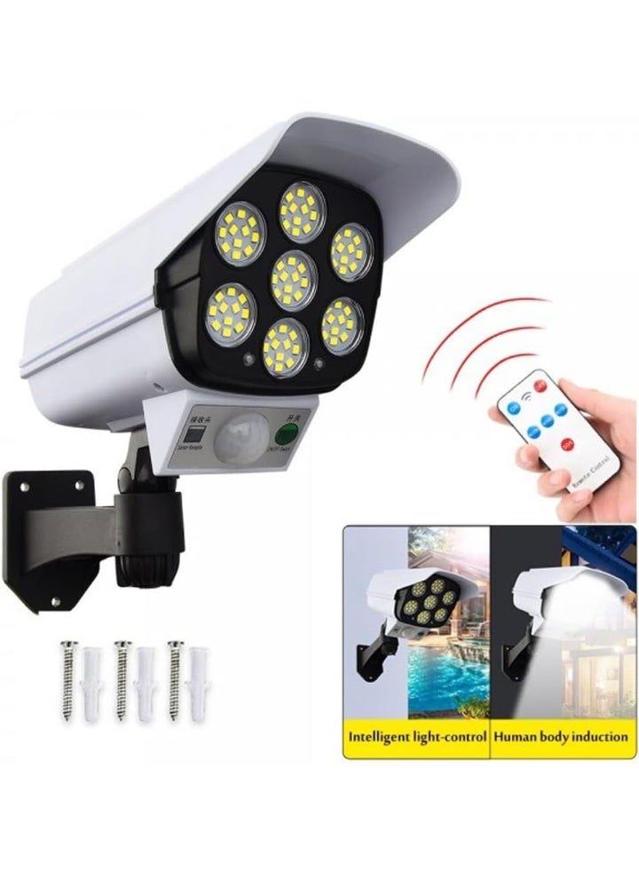 Solar Wall-mounted Light with Remote Control Auto Infrared Motion ​Sensor Light - Image 1