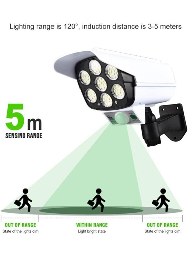 Solar Wall-mounted Light with Remote Control Auto Infrared Motion ​Sensor Light - Image 4