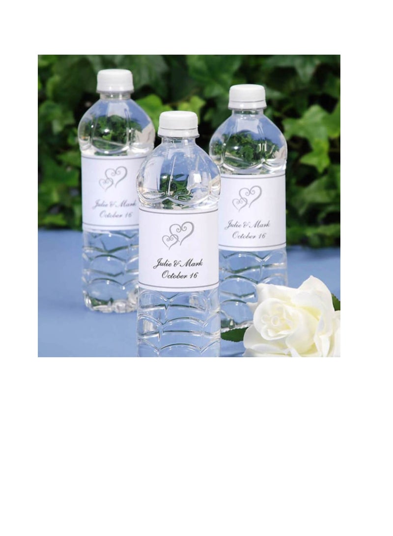 ملصقات زجاجة قابلة للطباعة 8.5 × 2.75 بوصة - Image 2