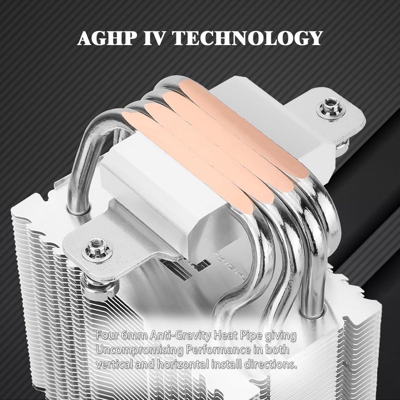 Thermalright Assassin X 90 SE V2 CPU Cooler, 92mm PWM Quiet Fan CPU Air Cooler, Support Intel Lga1700/1150/1151/1200,AMD AM4 AM5, Computer Cooler(AX90 SE V2) - Image 2