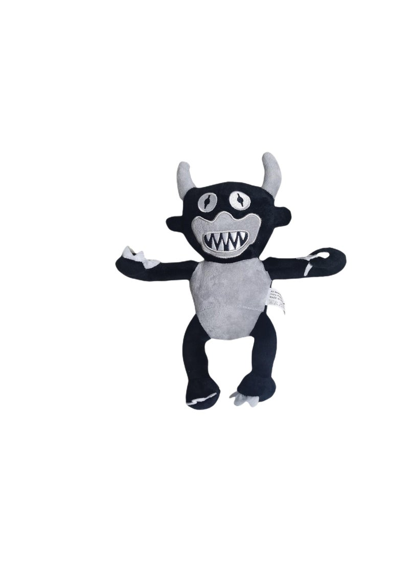 null - Funny And Scary Doll Rainbow Friends Stuffed Plush Toy Black A 30CM - Image 1