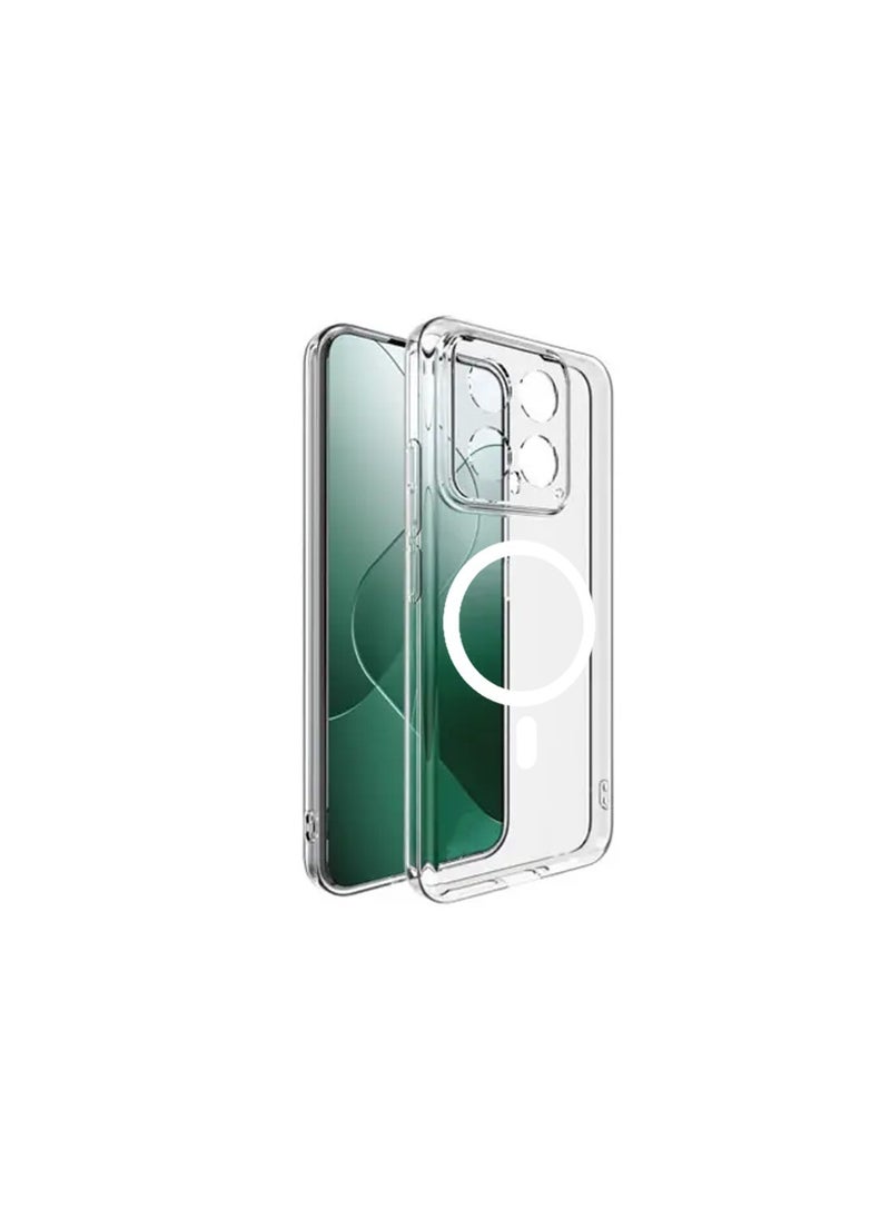 Techie Xiaomi 14 Clear Case with MagSafe – Slim, Anti-Yellowing Cover with Camera Lens Protection, Magnetic Holder Compatible  - Image 3