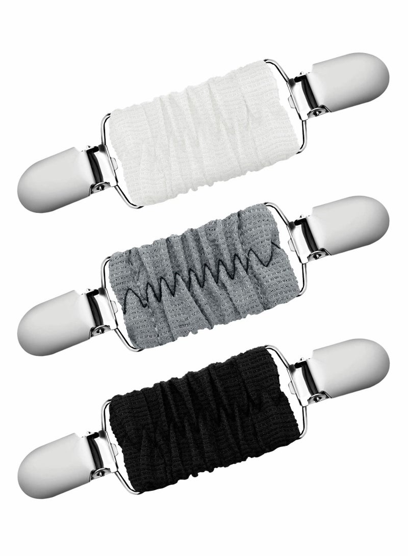 Brooch Shawl Clip, Sweater Shawl Clip Retro Cardigan Collar Clip Dress Shirt Brooch Clip Fit Dress Cinch Clip Vintage for Women Girl Decor（3 Pieces ） - Image 1