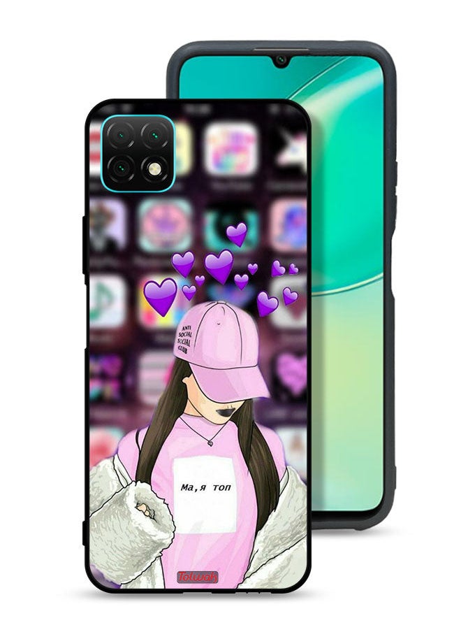 Tolwak Huawei nova Y60 Protective Case Cover Anti Social Club  - Image 1