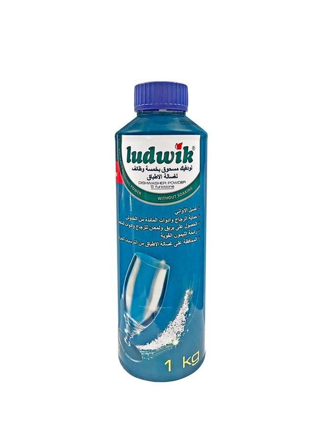 ludwik - 5 Functions Dishwasher Powder 1KG - Image 1