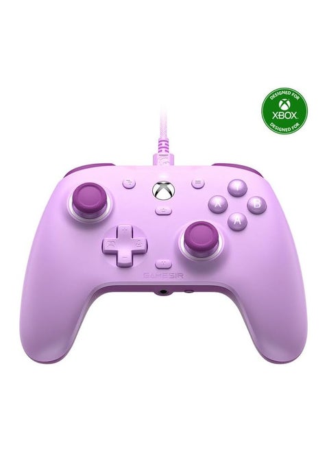 GameSir G7 SE Wired Controller for Xbox Series X|S, Xbox One & Windows 10/11, Plug and Play Gaming Gamepad with Hall Effect Joysticks/Hall Trigger, 3.5mm Audio Jack  (Purple)