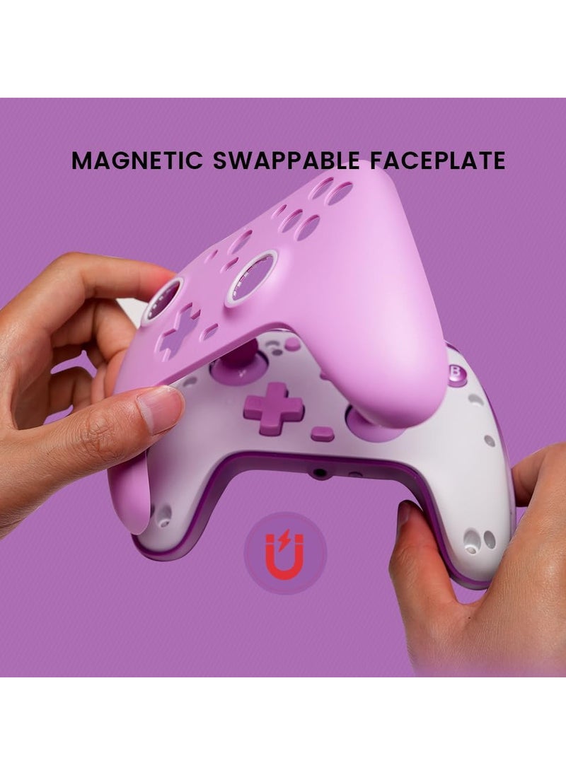 GAME - GameSir G7 SE Wired Controller for Xbox Series X|S, Xbox One & Windows 10/11, Plug and Play Gaming Gamepad with Hall Effect Joysticks/Hall Trigger, 3.5mm Audio Jack  (Purple) - Image 1