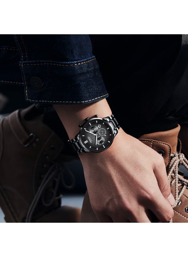 Rosdn Pilot'S Watch For Men, Luminous Dial, Water-Resistant, Mechanical Movement, Men'S Watch Brand, Birthday Gift For Boyfriend - Image 5